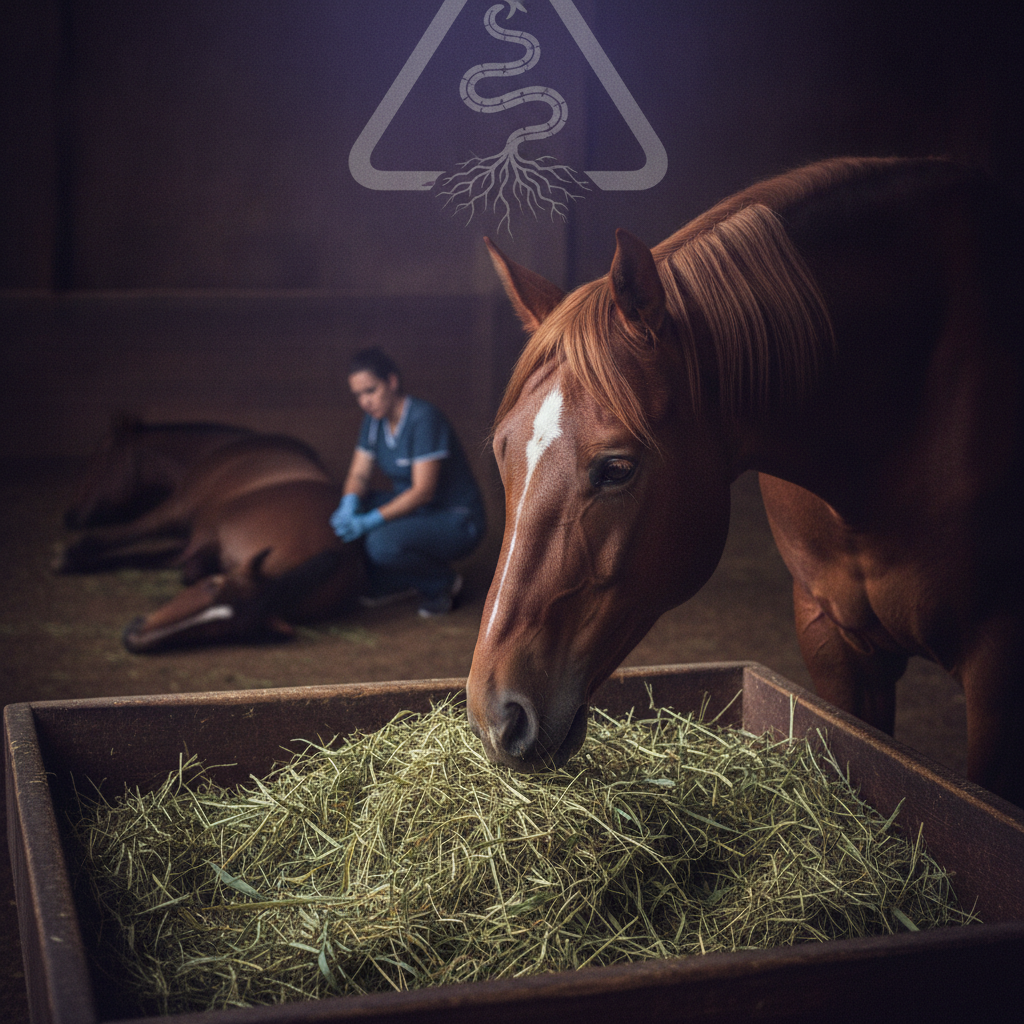 Perigo Silente no cocho: Descubra por que o Tifton 85 pode estar causando cólicas letais no seu Cavalo Crioulo e como salvar seu plantel hoje!