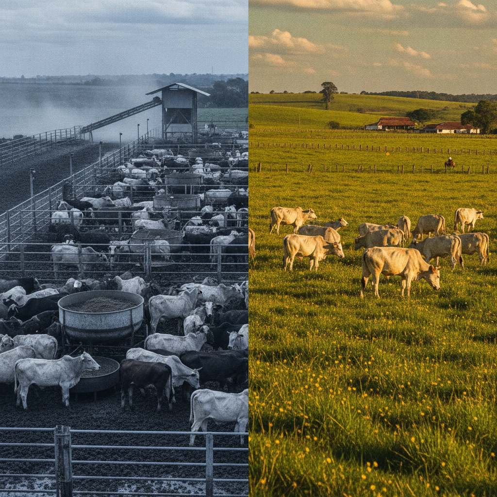 Confinamento no PR ou Pasto no RS? O Custo Real por Arroba que Revela Onde o Pecuarista Mais Perde Dinheiro Hoje!