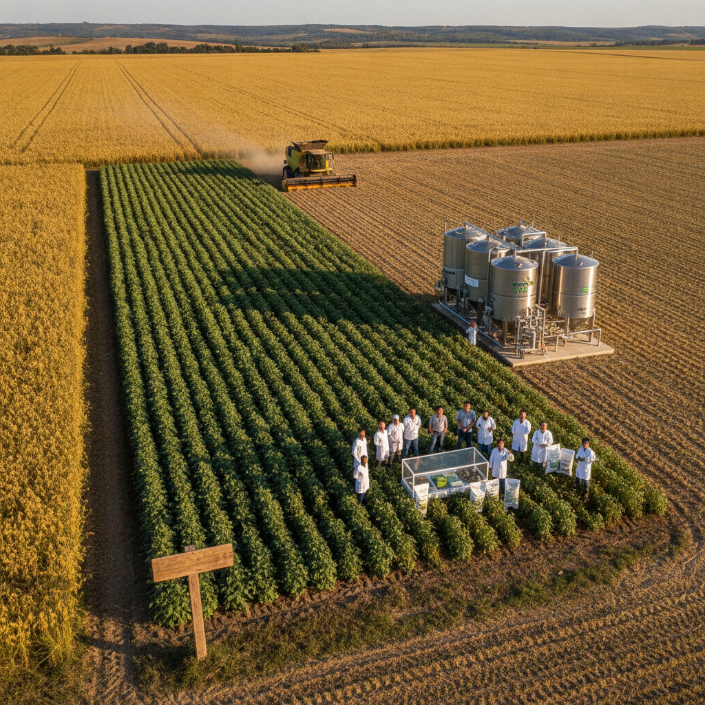 O segredo de Rio Verde: como esta fazenda saltou 18% na colheita de soja com bioinsumos on-farm e você pode copiar agora!